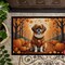 Edge Collections - 18" x 27" - Multicolor - Tibetan Spaniel Doormat Indoor Outdoor Rug Non Slip Washable - 1 Piece